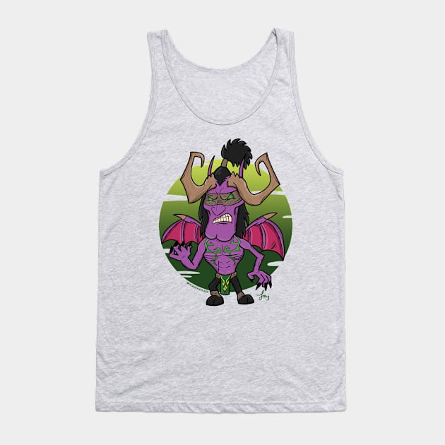 Illidan - Lil' Blizzard T-Shirt Tank Top by Frayed